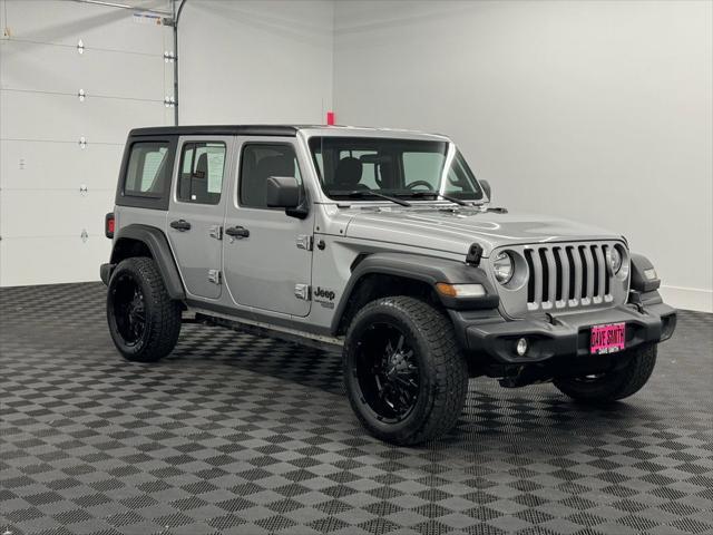 used 2021 Jeep Wrangler Unlimited car, priced at $26,998