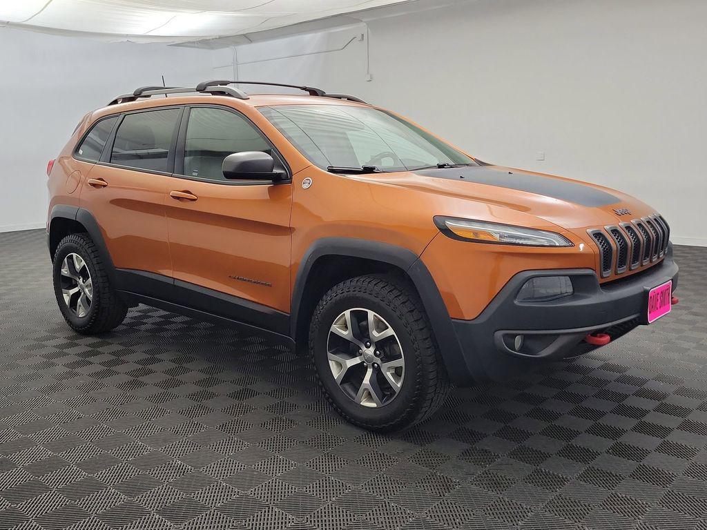 used 2015 Jeep Cherokee car, priced at $13,998