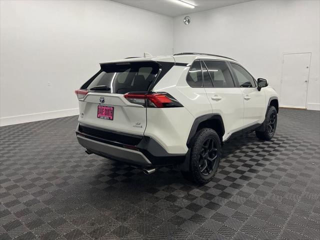 used 2022 Toyota RAV4 Hybrid car, priced at $34,998