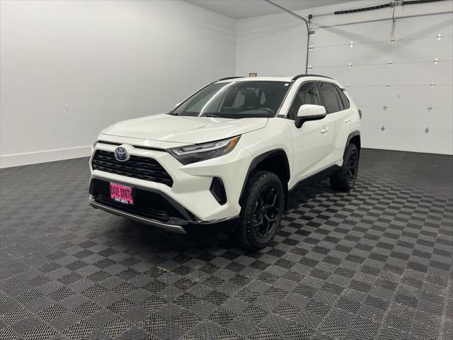 used 2022 Toyota RAV4 Hybrid car, priced at $34,998