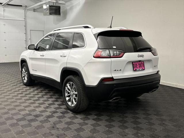 used 2021 Jeep Cherokee car, priced at $21,500