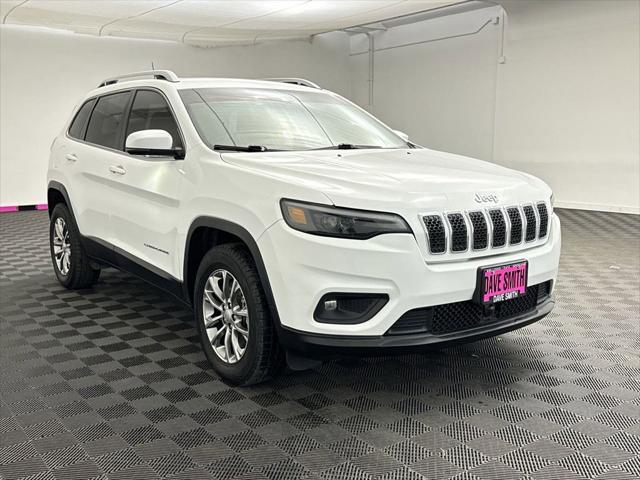 used 2021 Jeep Cherokee car, priced at $21,500