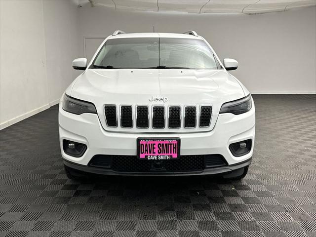 used 2021 Jeep Cherokee car, priced at $21,500