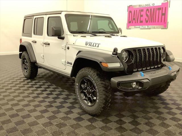 used 2023 Jeep Wrangler 4xe car, priced at $37,499