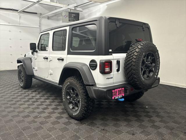 used 2023 Jeep Wrangler 4xe car, priced at $37,299