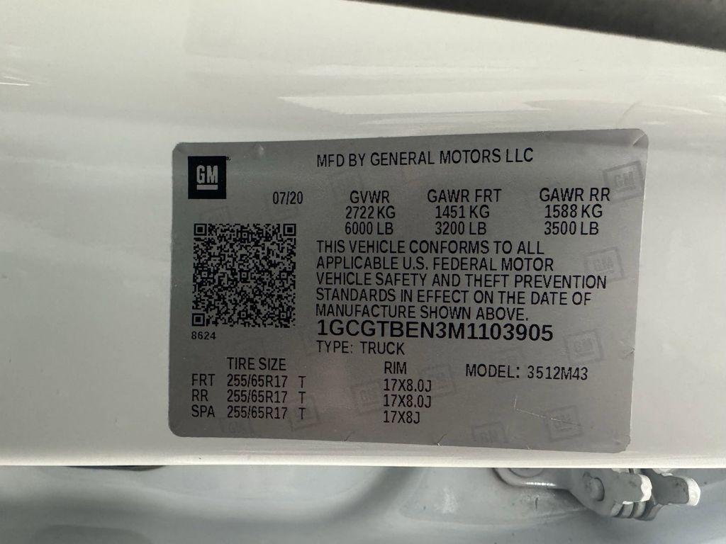 used 2021 Chevrolet Colorado car, priced at $22,998