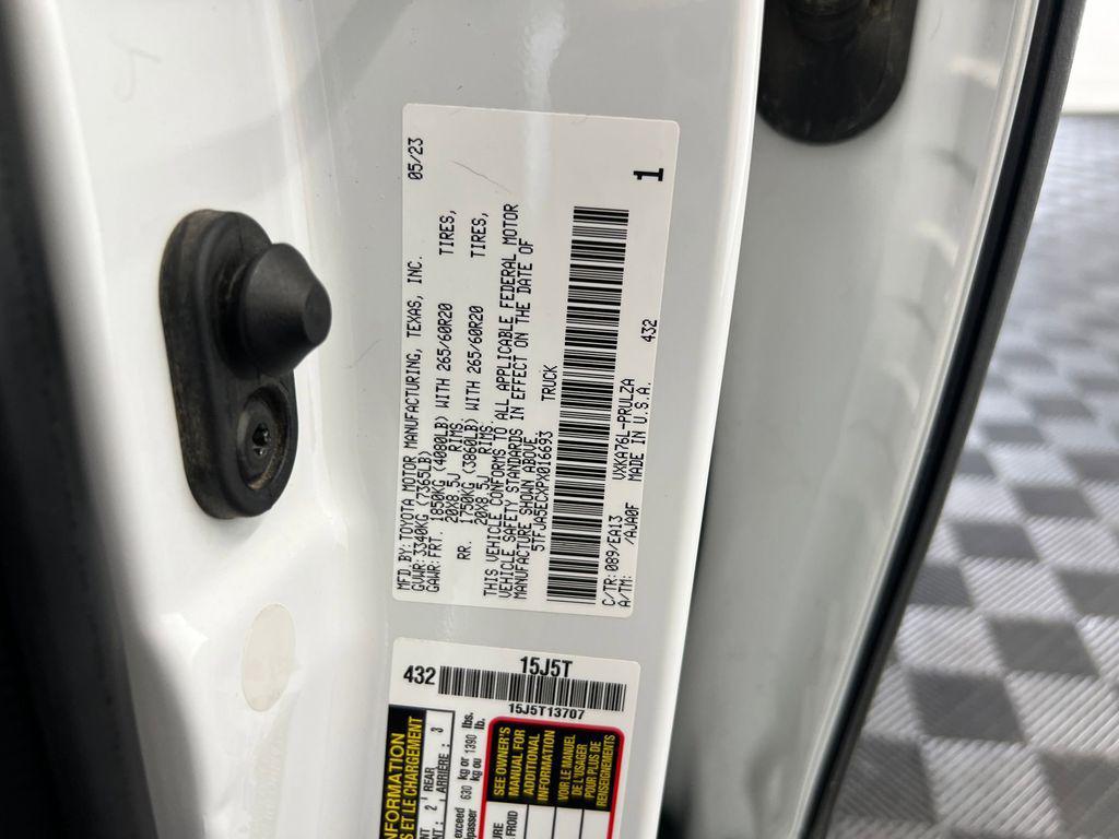 used 2023 Toyota Tundra car, priced at $50,898