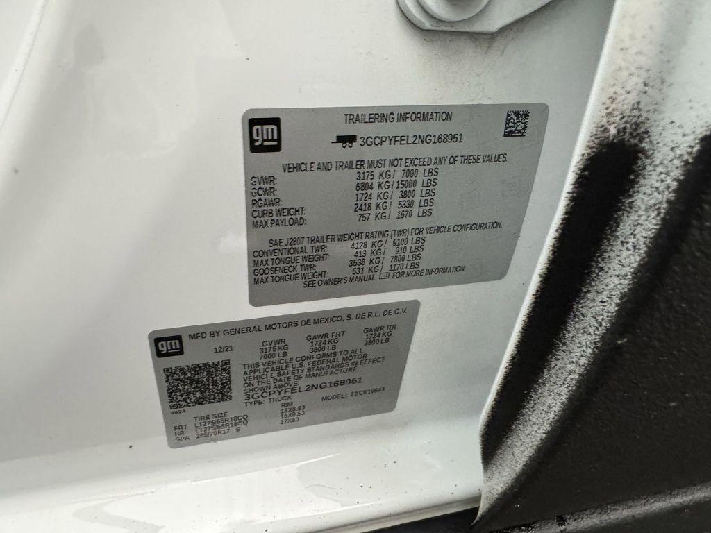 used 2022 Chevrolet Silverado 1500 car, priced at $44,998