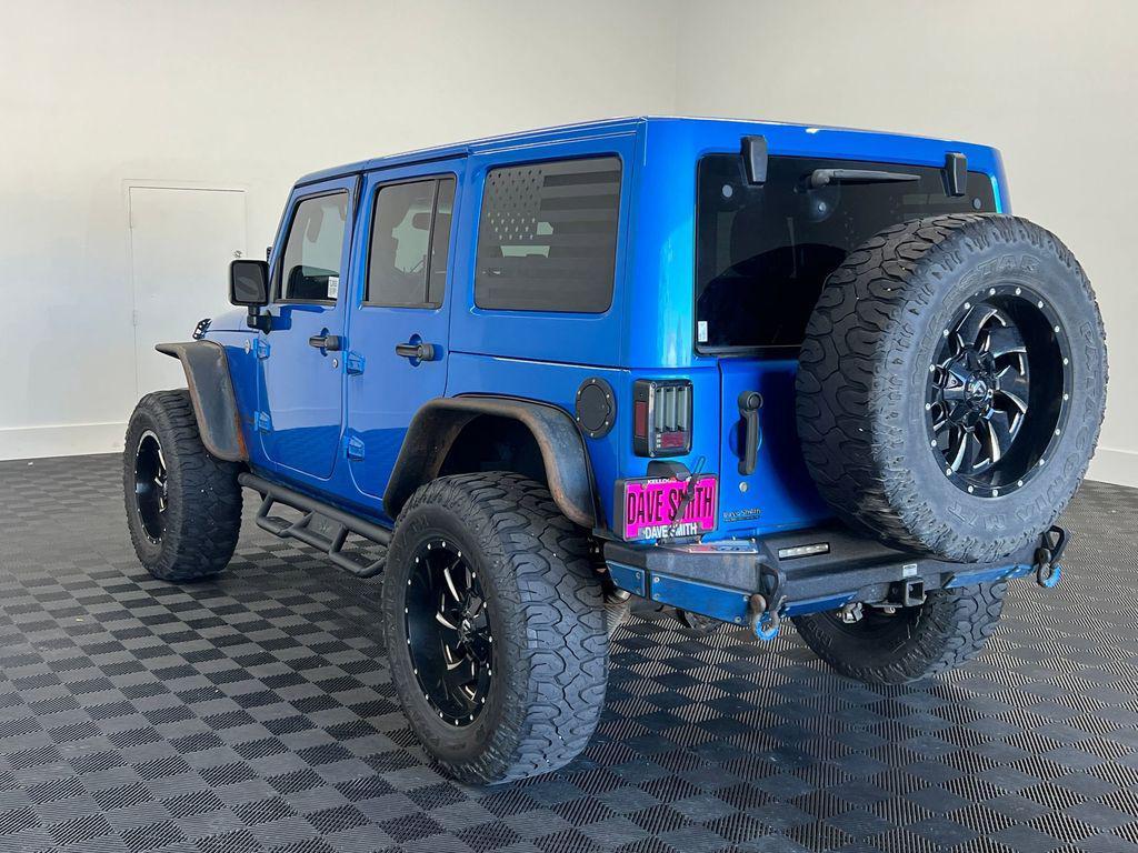 used 2014 Jeep Wrangler Unlimited car, priced at $12,500