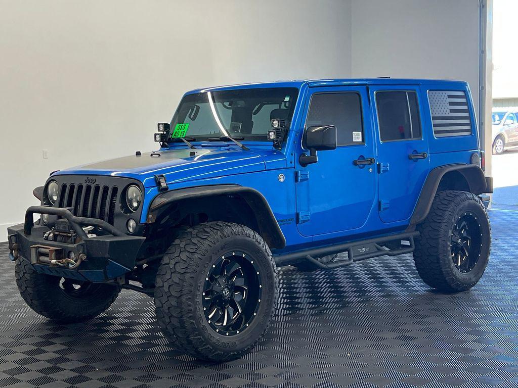 used 2014 Jeep Wrangler Unlimited car, priced at $12,500
