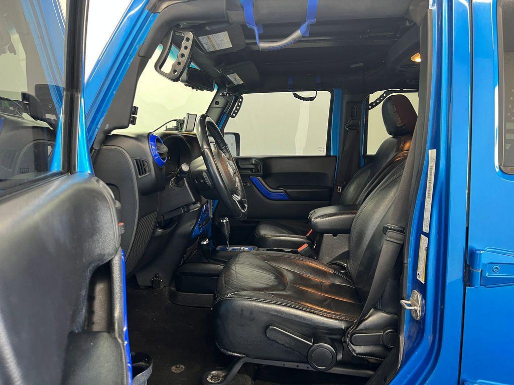 used 2014 Jeep Wrangler Unlimited car, priced at $12,500