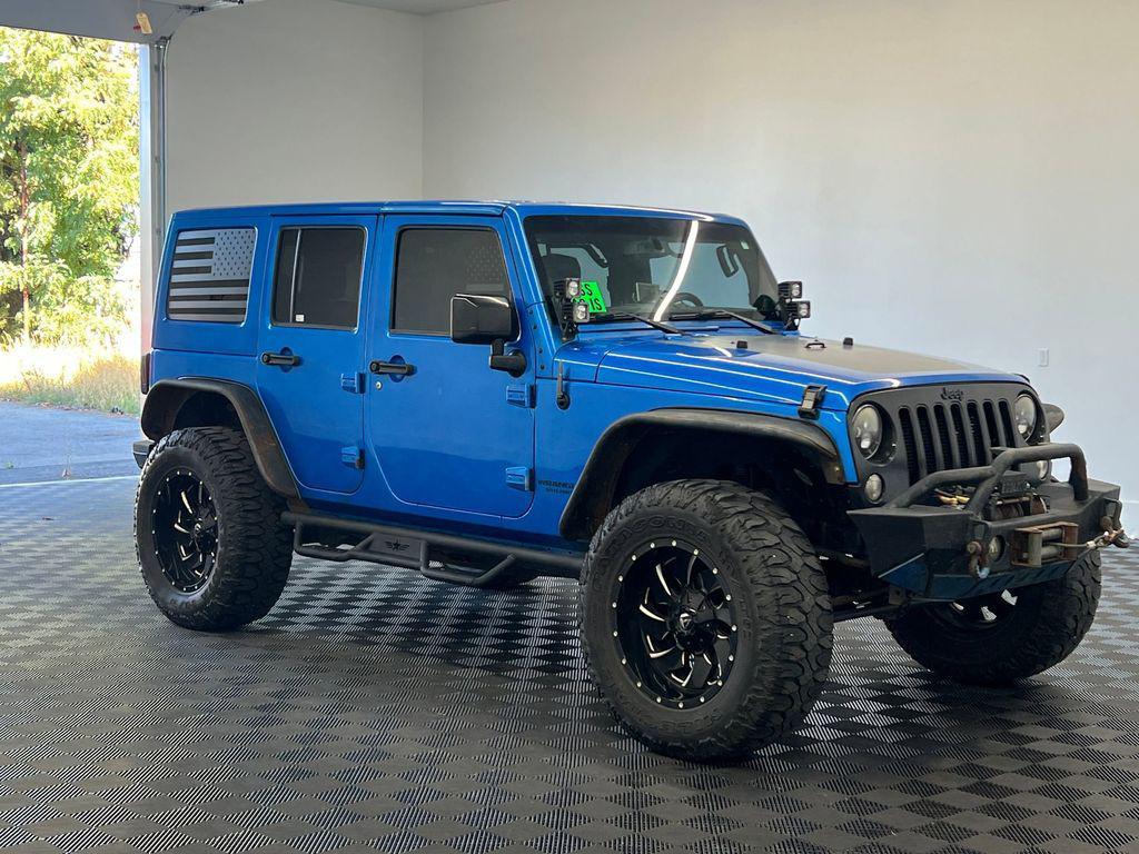 used 2014 Jeep Wrangler Unlimited car, priced at $12,500