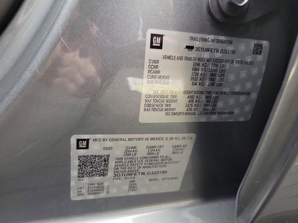 used 2020 GMC Sierra 1500 car, priced at $38,998