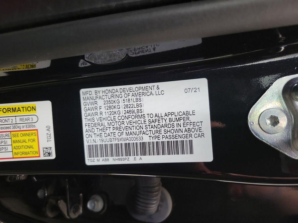 used 2021 Acura TLX car, priced at $39,998