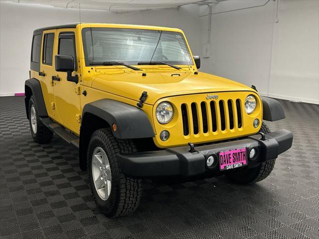 used 2015 Jeep Wrangler Unlimited car, priced at $20,000