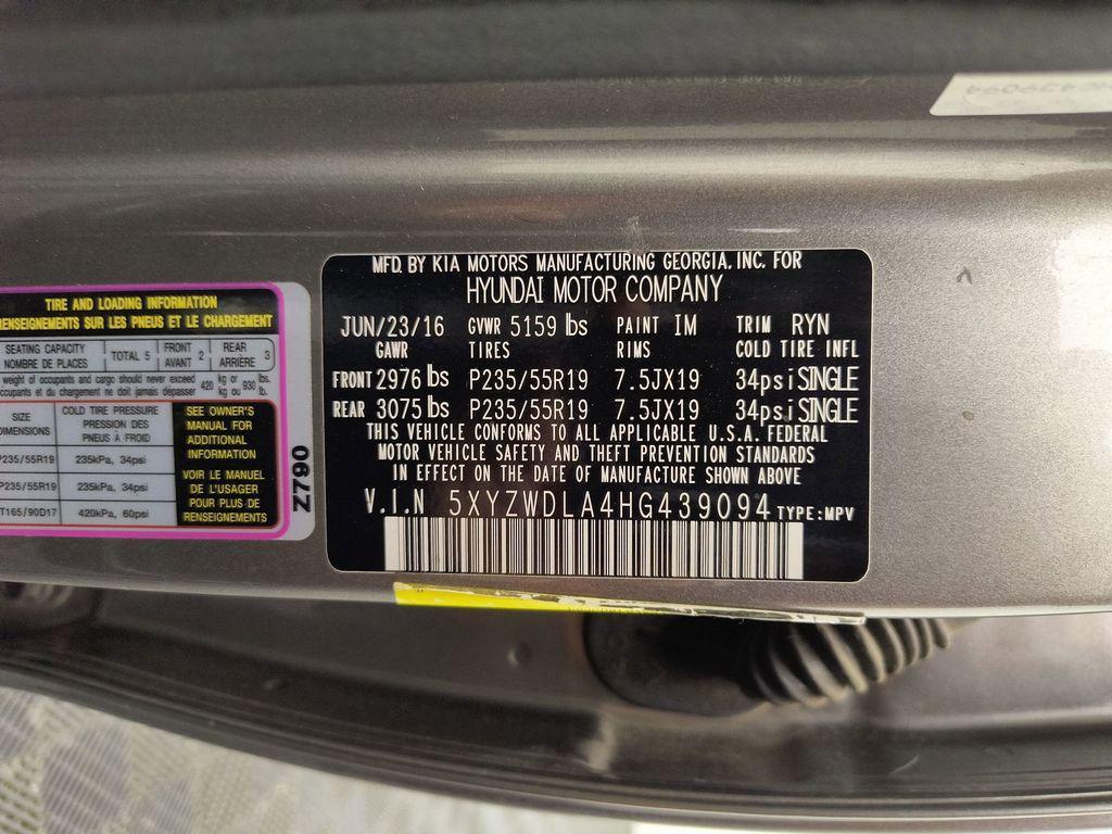 used 2017 Hyundai Santa Fe Sport car, priced at $15,998