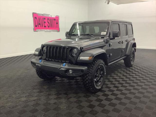 used 2023 Jeep Wrangler 4xe car, priced at $37,999