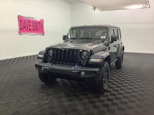 used 2023 Jeep Wrangler 4xe car, priced at $37,999