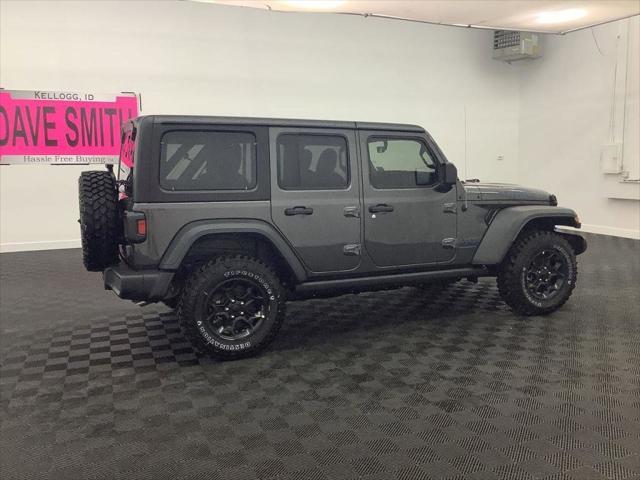 used 2023 Jeep Wrangler 4xe car, priced at $37,999