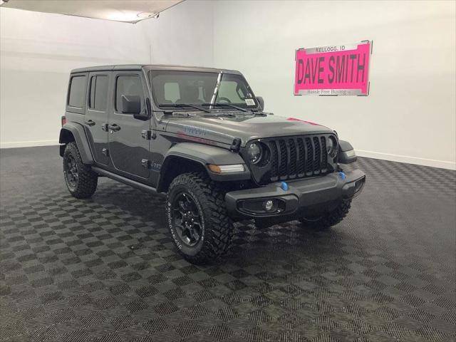 used 2023 Jeep Wrangler 4xe car, priced at $37,999