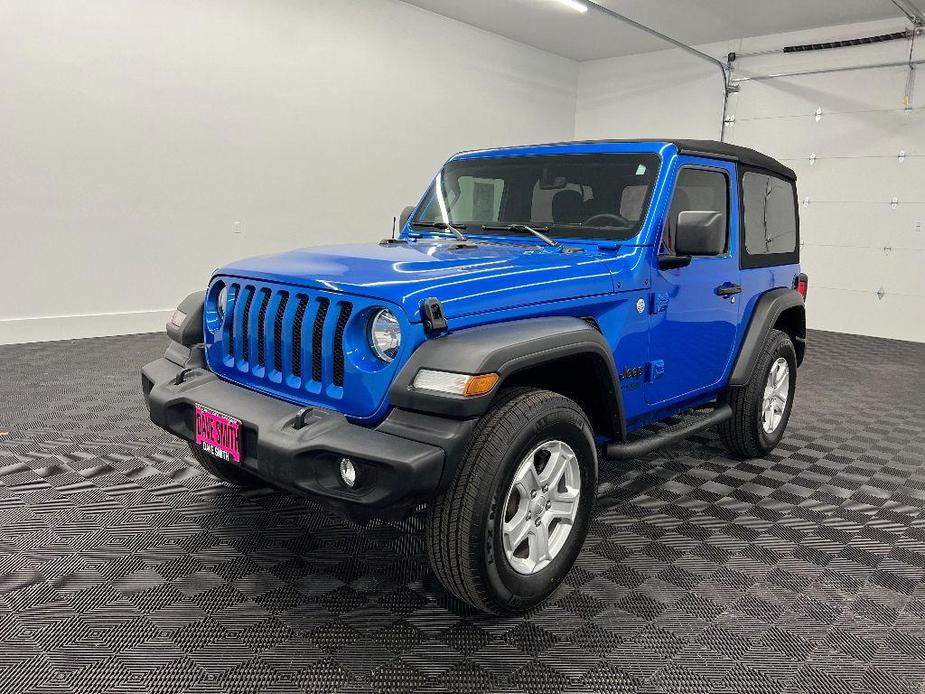 used 2021 Jeep Wrangler car, priced at $33,998