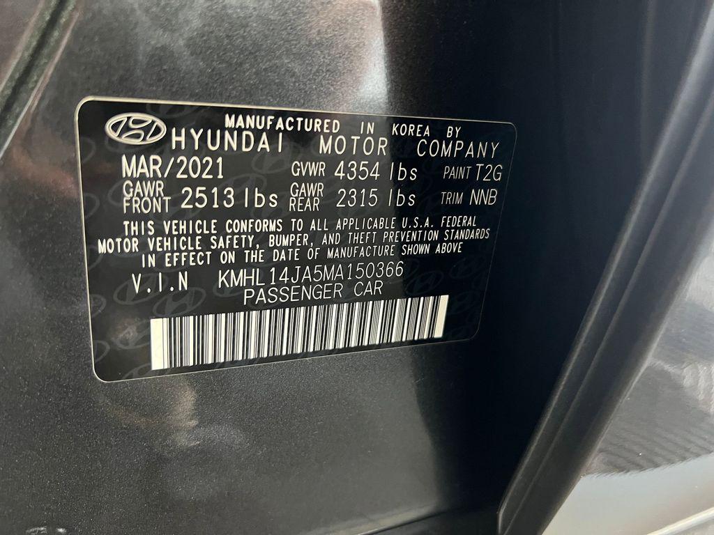 used 2021 Hyundai Sonata car, priced at $18,998