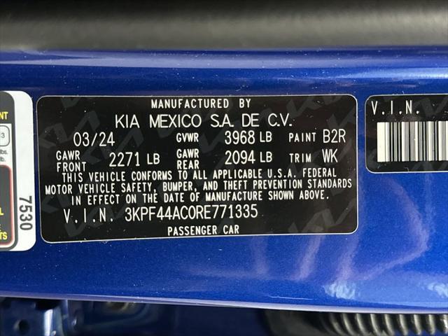 used 2024 Kia Forte car, priced at $22,998