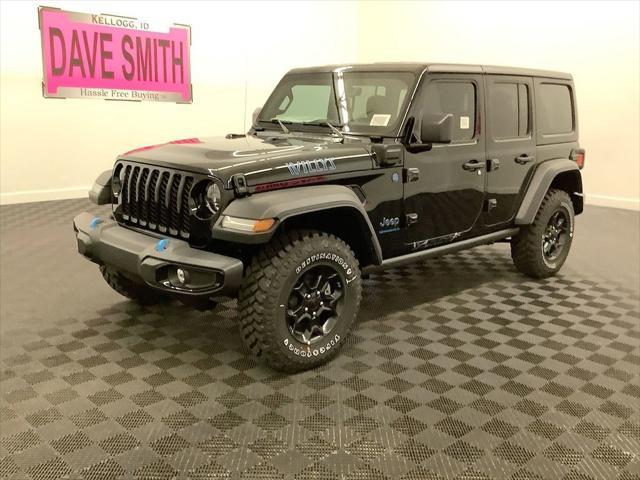 used 2023 Jeep Wrangler 4xe car, priced at $37,999