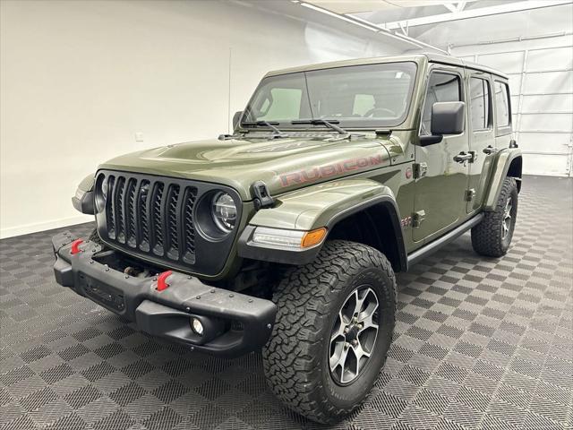 used 2021 Jeep Wrangler Unlimited car, priced at $46,998