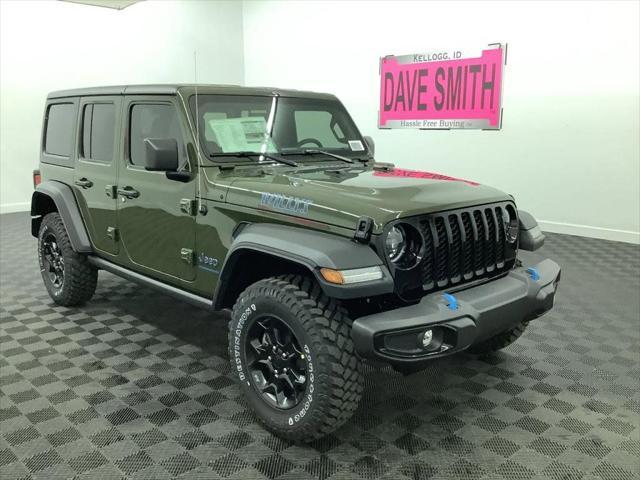 used 2023 Jeep Wrangler 4xe car, priced at $37,999