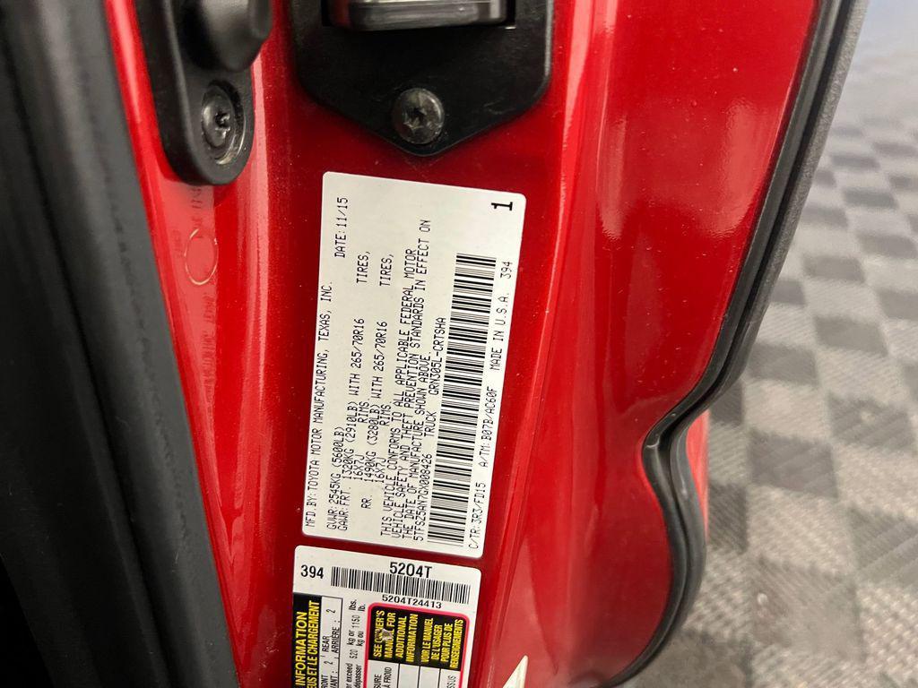 used 2016 Toyota Tacoma car, priced at $29,998