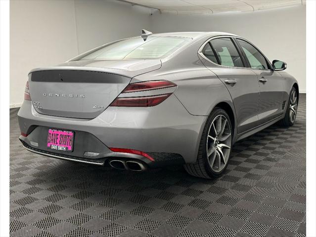 used 2023 Genesis G70 car, priced at $29,495