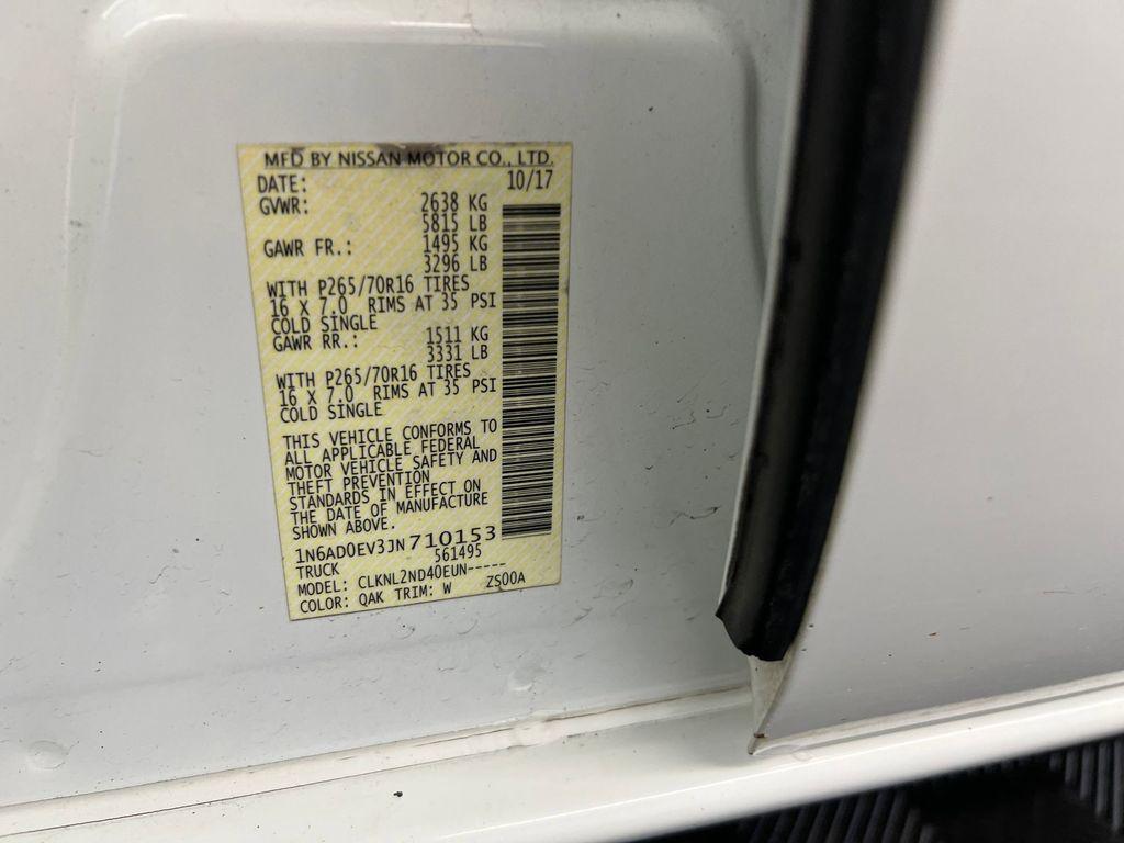 used 2018 Nissan Frontier car, priced at $15,500