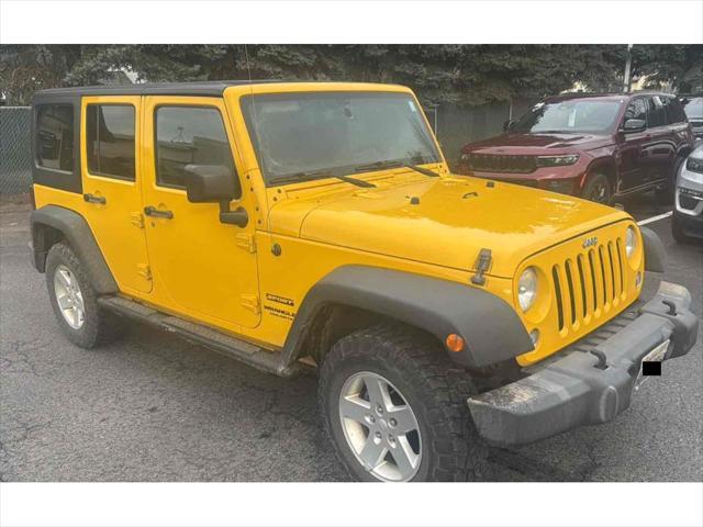 used 2015 Jeep Wrangler Unlimited car, priced at $14,998