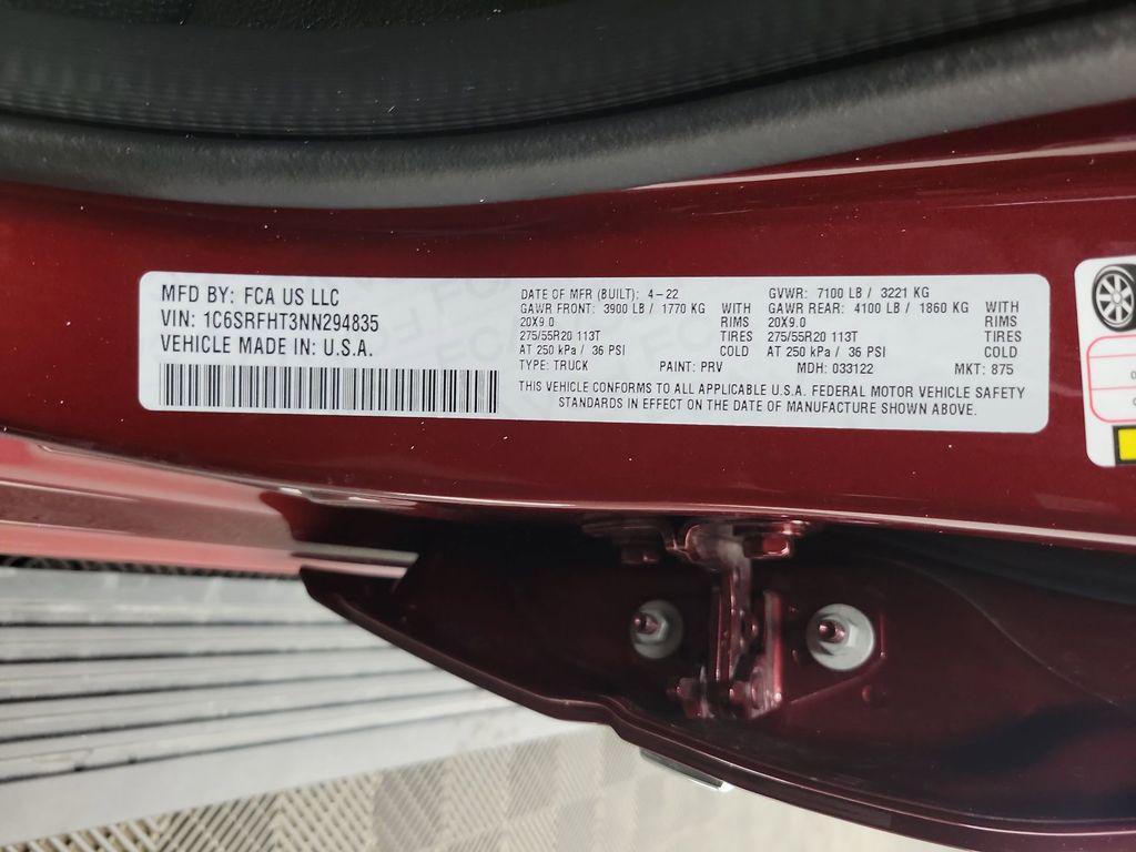 used 2022 Ram 1500 car, priced at $49,998