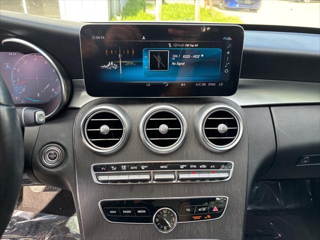 used 2021 Mercedes-Benz C-Class car, priced at $20,484