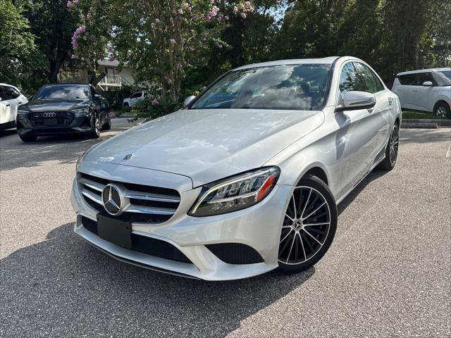 used 2021 Mercedes-Benz C-Class car, priced at $20,994