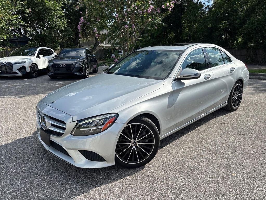 used 2021 Mercedes-Benz C-Class car, priced at $18,599