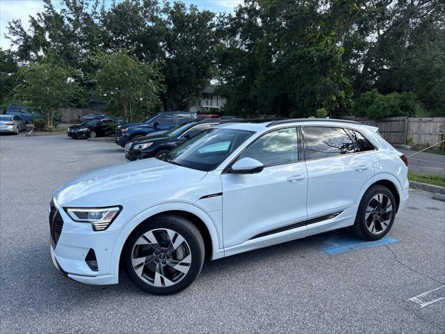 used 2021 Audi e-tron car, priced at $25,994