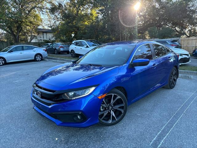 used 2021 Honda Civic car, priced at $14,994