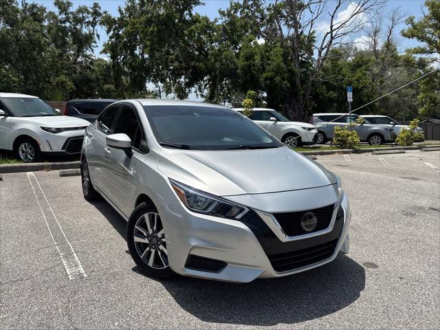 used 2020 Nissan Versa car, priced at $10,999