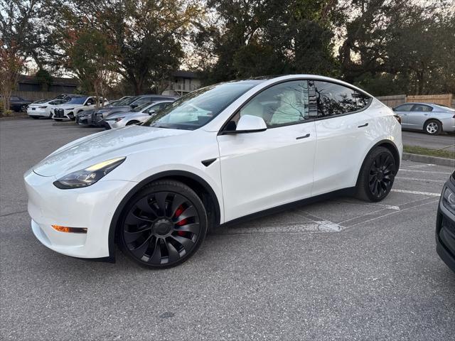 used 2021 Tesla Model Y car, priced at $28,994