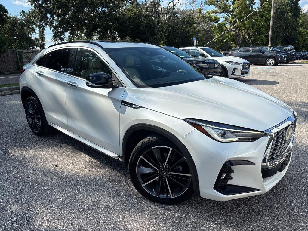 used 2024 INFINITI QX55 car, priced at $29,399