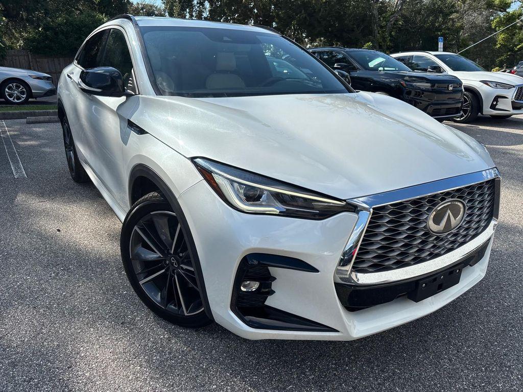 used 2024 INFINITI QX55 car, priced at $29,399