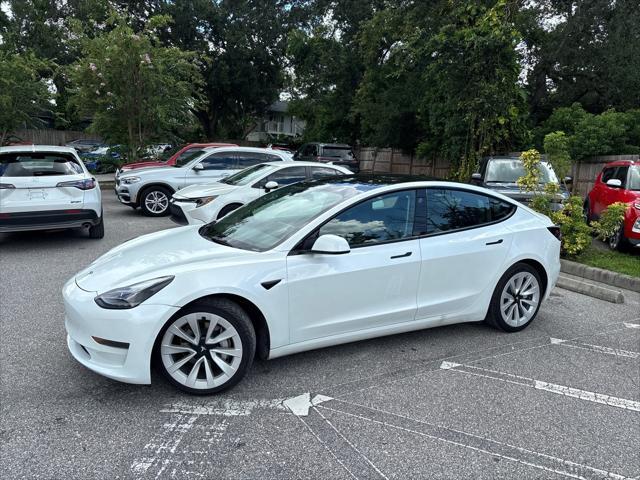 used 2022 Tesla Model 3 car, priced at $21,994
