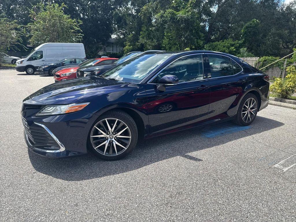 used 2022 Toyota Camry Hybrid car, priced at $24,999