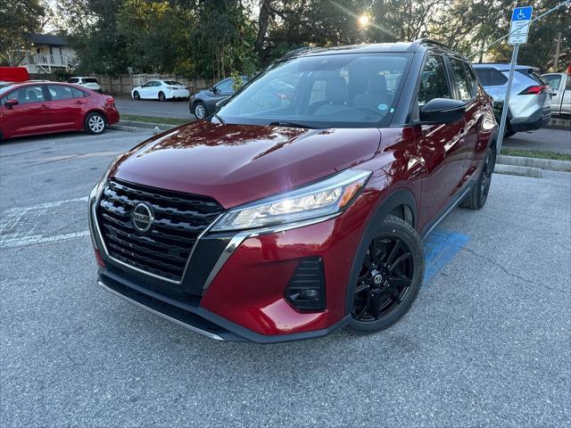 used 2021 Nissan Kicks car, priced at $14,994