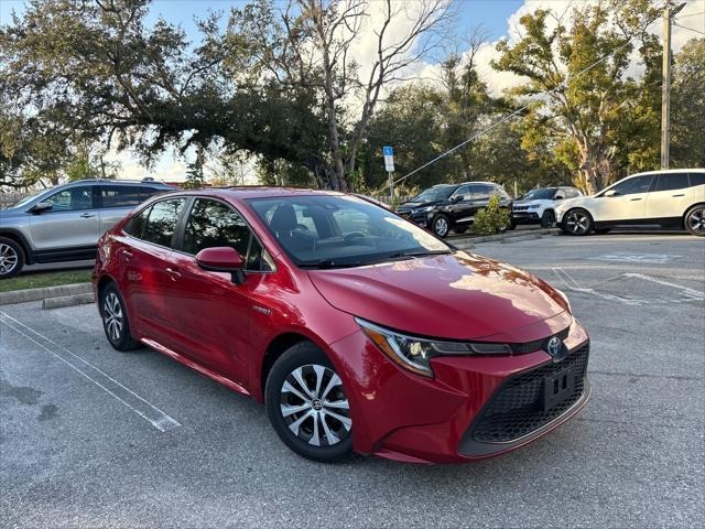 used 2021 Toyota Corolla Hybrid car, priced at $17,484