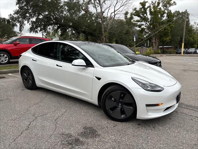 used 2021 Tesla Model 3 car, priced at $24,484