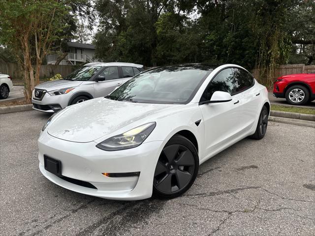 used 2021 Tesla Model 3 car, priced at $24,484